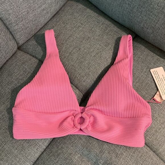 L Space Fisher O-Ring Bikini Top Sz. Large - Picture 5 of 8